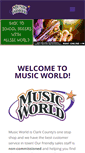 Mobile Screenshot of musicworldstores.com